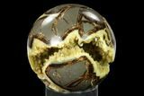 Crystal Filled, Polished Septarian Sphere - Utah #167878-1